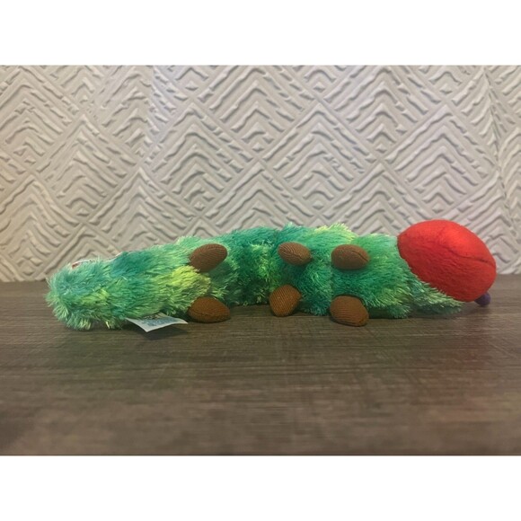 2007 Very Hungry Caterpillar Plush The World of Eric Carle 10 inches long - Picture 4 of 9